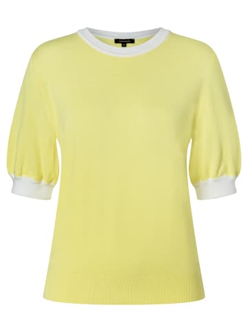 More & More Kurzarmpullover in tender yellow