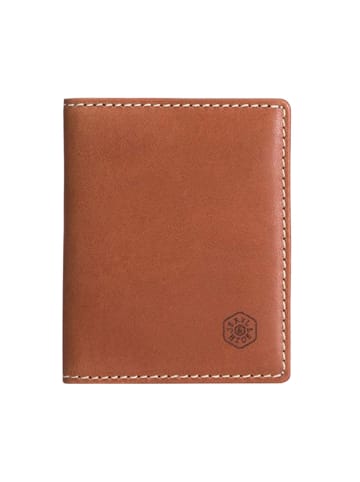 Jekyll & Hide Roma Kreditkartenetui RFID Schutz Leder 8.5 cm in tan