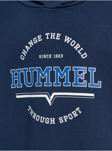 Hummel Hoodie Hmlasher Hoodie in DRESS BLUES