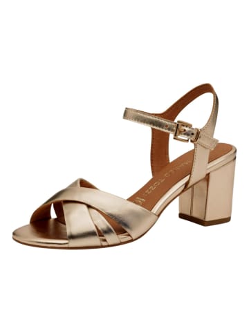 Marco Tozzi Sandalen in Gold
