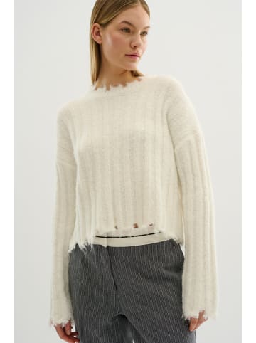 Karen By Simonsen Strickpullover KBSami Baggy fit in Egret