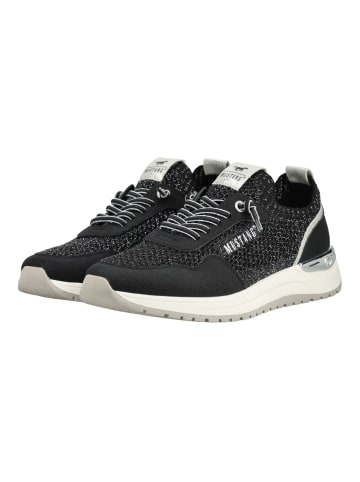 Mustang Sneaker Schwarz/Silber