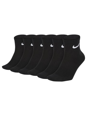 Nike Socken 6er Pack in Schwarz