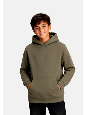 JACK & JONES Junior Hoodie 'Barron' in braun