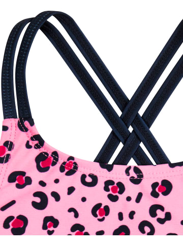 Playshoes UV-Schutz Bikini Leo-Print in Pink