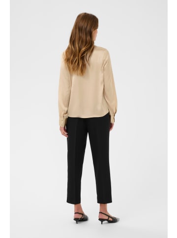 Kaffe Langarm-Hemd KAamara Regular fit in Oxford Tan