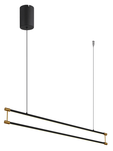Globo lighting Hängeleuchte "KAYSON" in black