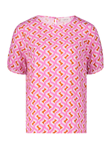 CARTOON Casual-Bluse mit Muster in Pink/Orange