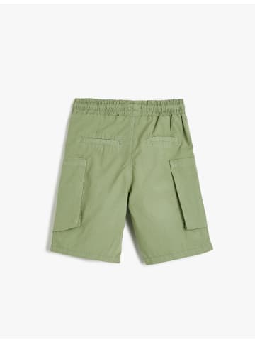KOTON Shorts in Khaki