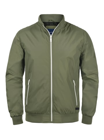 BLEND Bomberjacke BHBrad 20703717ME Übergangsjacke mit kontrastfarbenen Reißverschlüssen in Grün