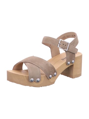 SOFTCLOX Plateau Sandaletten in Beige