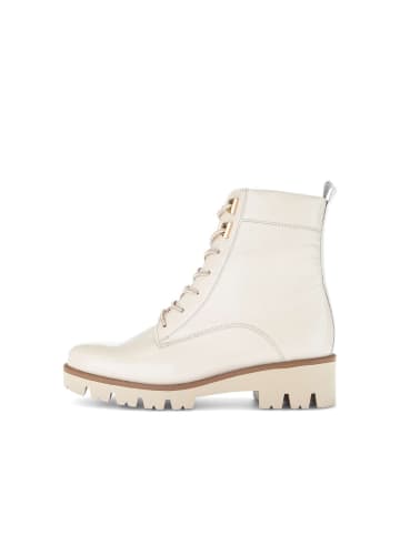Gabor Schnürstiefeletten in creme
