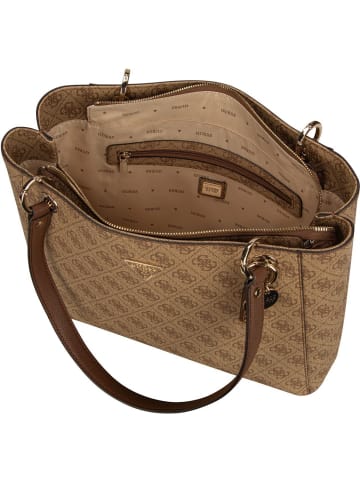 Guess Shopper Noelle II TO Logo in Latte Logo/Brown