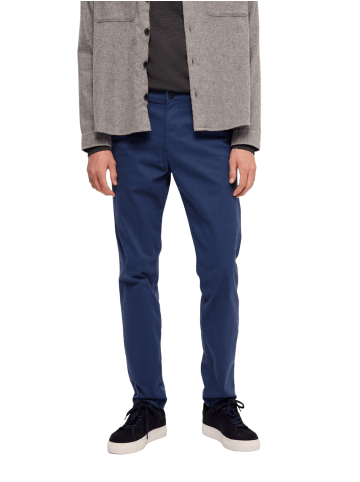 SELECTED HOMME Stoffhose / Chino SLHSLIM-NEW MILES slim in Blau