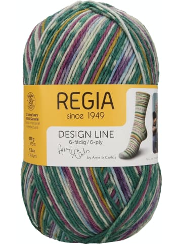 Regia Handstrickgarne 6-fädig Color, 150g in Leknes