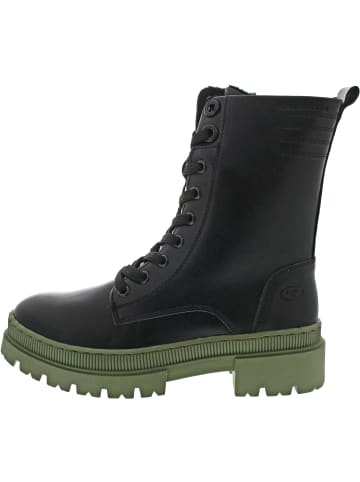 Tom Tailor Schnürstiefel Schwarz