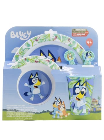 Bluey Mikrowellengeeignet 5-teiliges Kindergeschirr