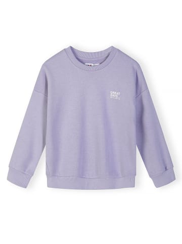 Minoti 2-er Pack Rundhalspullover NOSFLEECE403 in flieder