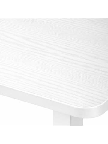 relaxdays Höhenverstellbarer Schreibtisch in Schwarz - (B)140 x (H)120 x (T)60 cm