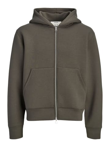 JACK & JONES Junior Kapuzenpullover in Peat