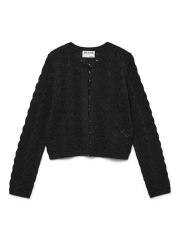 Vero Moda Strickjacke in Black