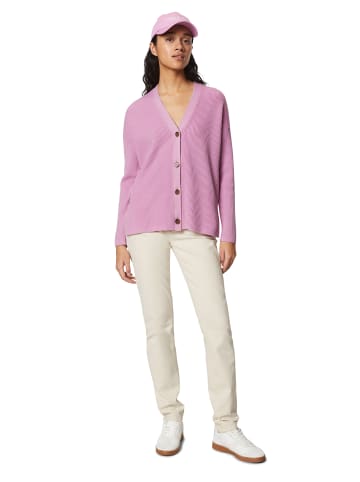 Marc O'Polo Cardigan loose in berry lilac