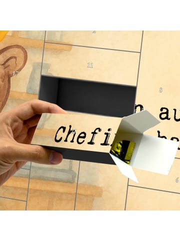 Mr. & Mrs. Panda Adventskalender Chefin Leidenschaft Design mit ... in Weiß