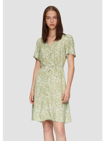 QS Kleid  in  72A2_helles olivgrün