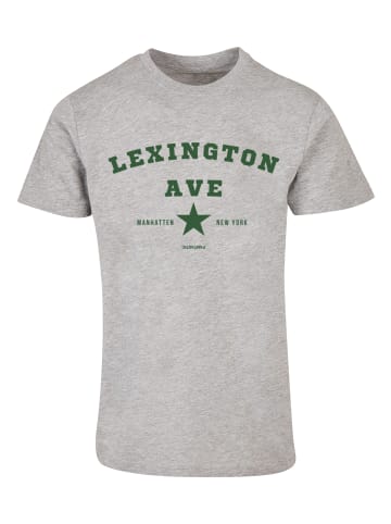F4NT4STIC T-Shirt Lexington Ave TEE UNISEX in grau meliert