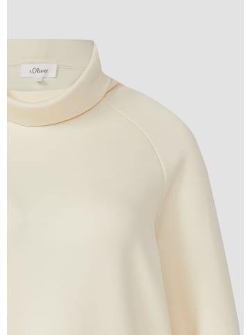 s.Oliver Sweatshirt in 8000_helles beige