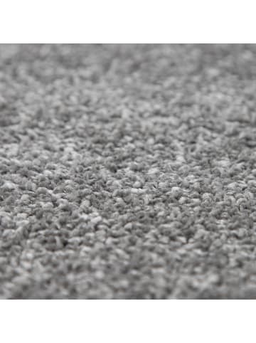 KADIMA DESIGN Waschbarer Teppich waschmaschinenwaschbar Unifarben Küche, Flur in Anthrazit