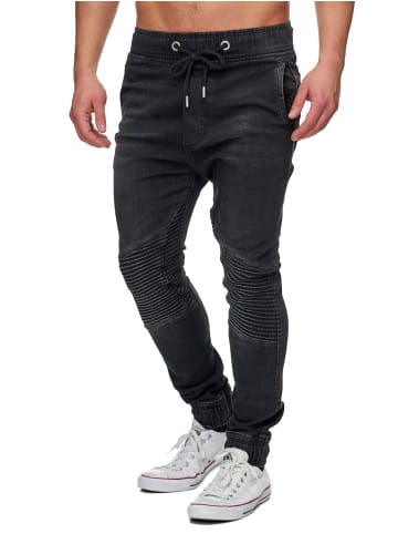 Tazzio Jeans "16505" - Regular Fit - in Schwarz