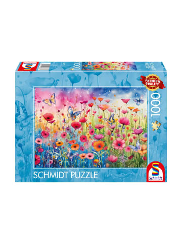 Schmidt Spiele Puzzle Mohnblumenwiese, 1000 Teile, ab 8 Jahre