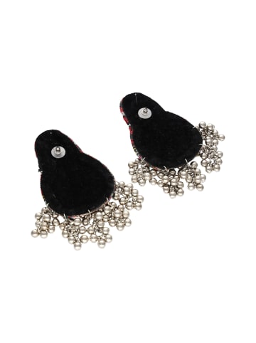 IZIA Damen Ohrringe in Rot Mehrfarbig