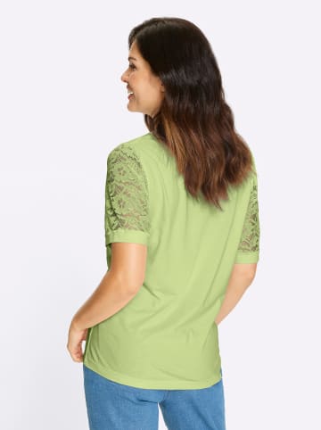 Sieh an! Kurzarm-Shirt in pistazie