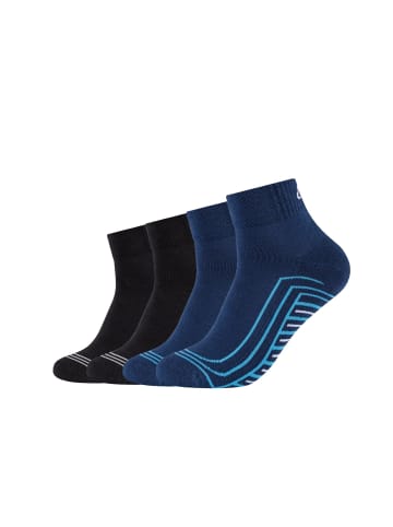 Skechers Kurzsocken 4er Pack cushioned in navy peony