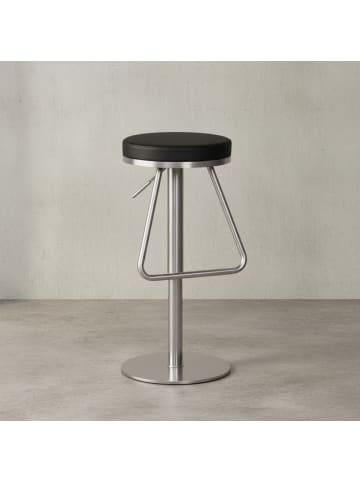 KADIMA DESIGN Barhocker WL1.291 Edelstahl höhenverstellbare Sitzfläche 54 -