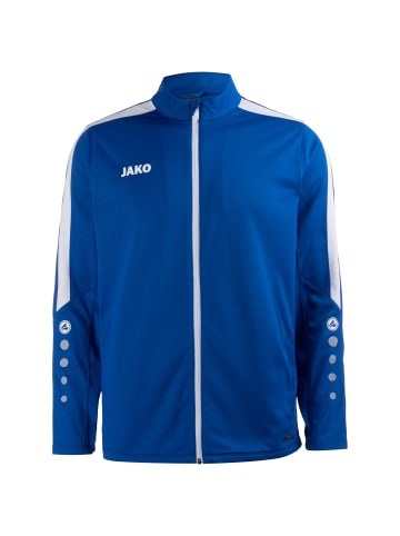 Jako Trainingsjacke Power in blau / weiß