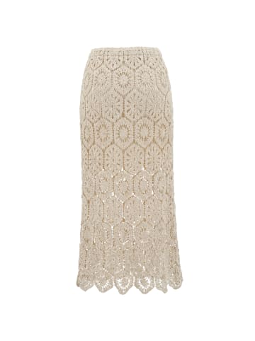 ISHA Women Skirt in Beige