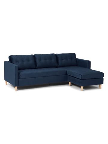 ebuy24 Ecksofa Marino Blau 219 x 151 cm