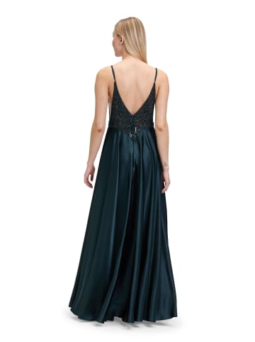 Vera Mont Abendkleid mit Placement in Dusty Slate