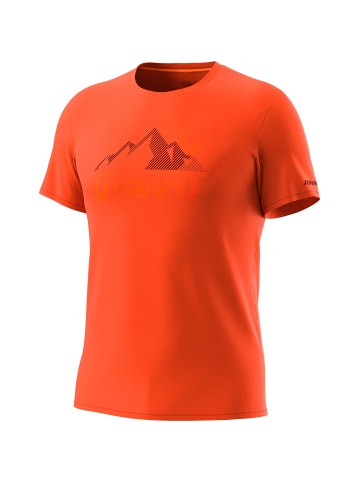 DYNAFIT T-Shirts Transalper GRAPHIC in Orange