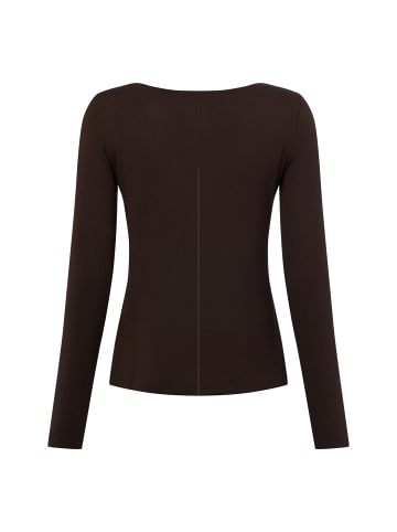 Someday Langarmshirt Kirosa in schoko