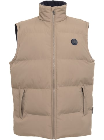 COASTGUARD Steppjacke "Steppweste" in Braun