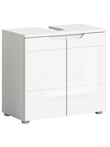 ebuy24 Waschbeckenunterschrank Solero Weiß 63 x 34 cm