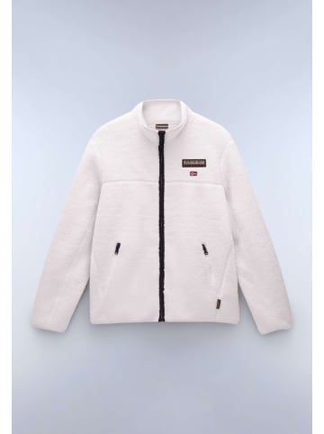Napapijri Fleecejacke/Fleecepullover "T-Tynik Fz" in Beige