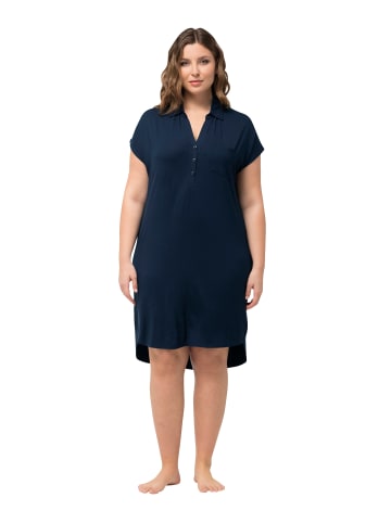 Ulla Popken Nachthemd in nachtblau