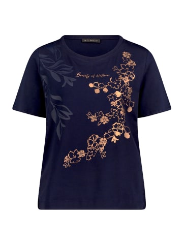 Betty Barclay Casual-Shirt mit Aufdruck in Patch Dark Blue/Brown