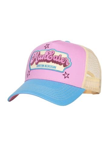 Queen Kerosin Queen Kerosin Trucker Cap Man Eater in rosa
