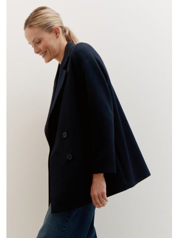 More & More Cabanjacke, klassisch, 3/4 lang in marine